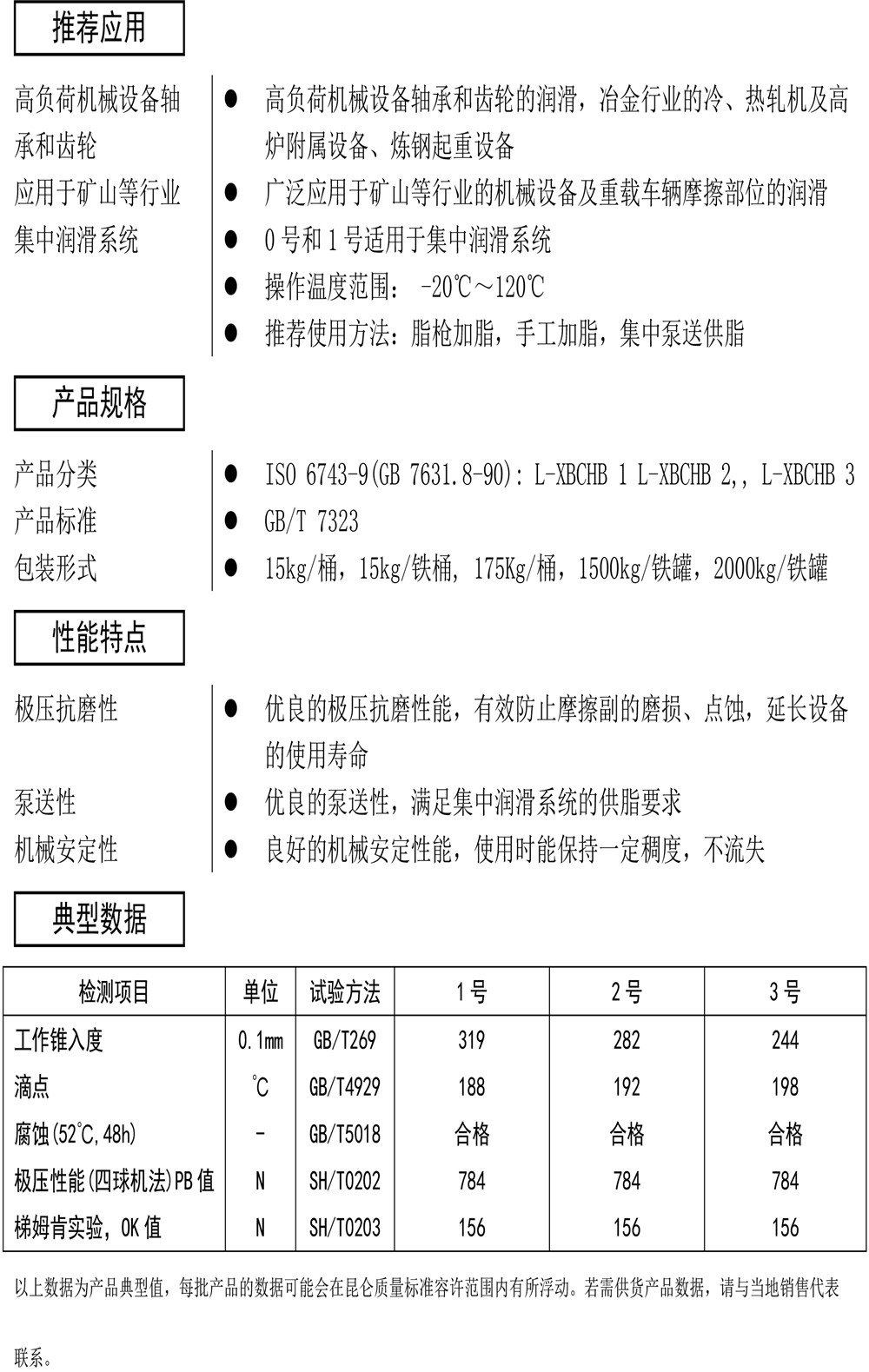 極壓鋰基潤(rùn)滑脂KP-E產(chǎn)品資料-3